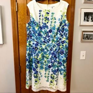 Floral Eyelet Dress